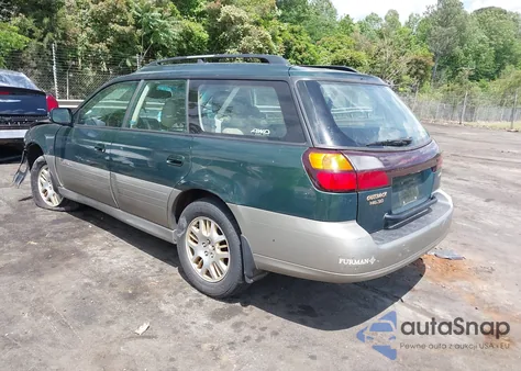 2001 Subaru Outback H6-3.0 from USA, damaged, VIN 4S3BH806017650413
